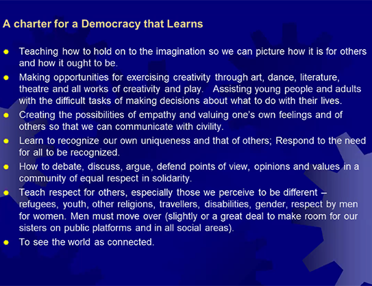 democracy charter slide