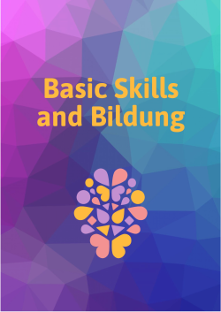 Basic skills and Bildung