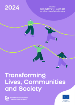 Transforming Lives, Communities and Society. EAEA logo & EU logo